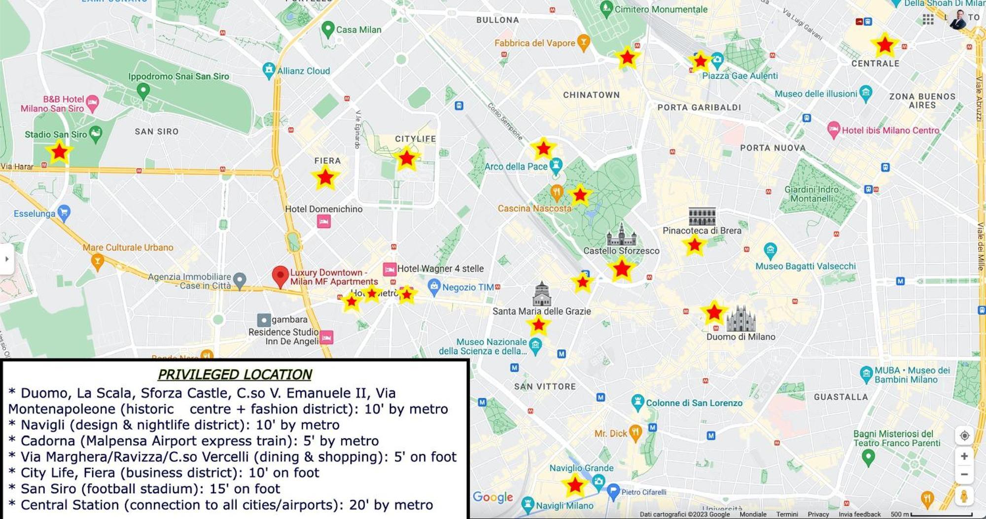 Luxury Downtown - Milan Mf Apartments 外观 照片